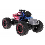 Terénne auto REAL ROCK Crawler s funkciou Smoke - červené